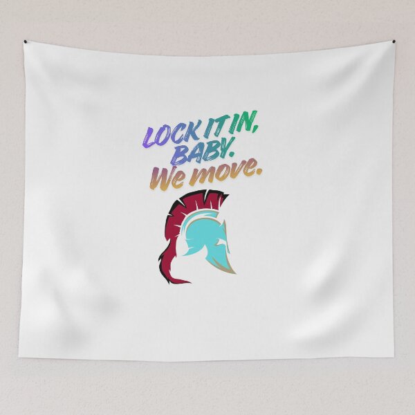 Item preview, Spartan “Lock It In” Motivational Design battle mindset designed and sold by SloganSauce.