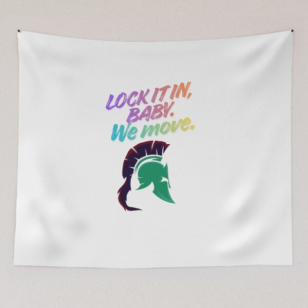 Item preview, Spartan “Lock It In” Motivational Design warrior spirit designed and sold by SloganSauce.