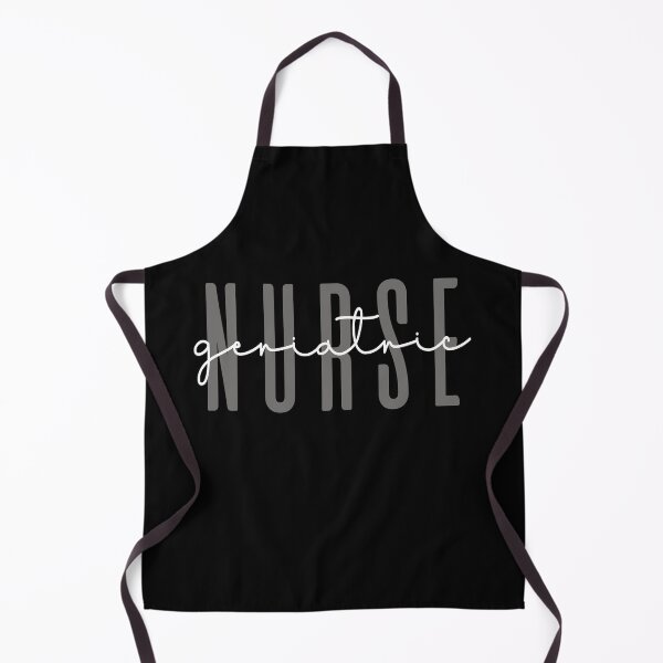 Item preview, Minimalist Geriatric Nurse Typography designed and sold by JRRTs.