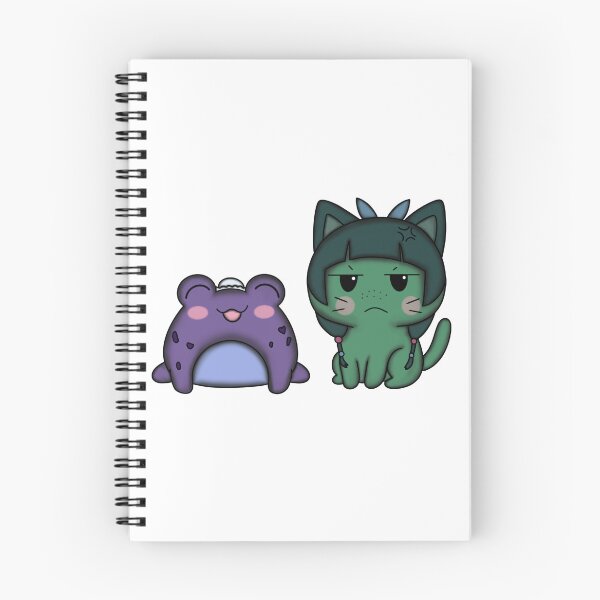 Item preview, Frog Jinshi and Cat MaoMao  designed and sold by LunarAshes.