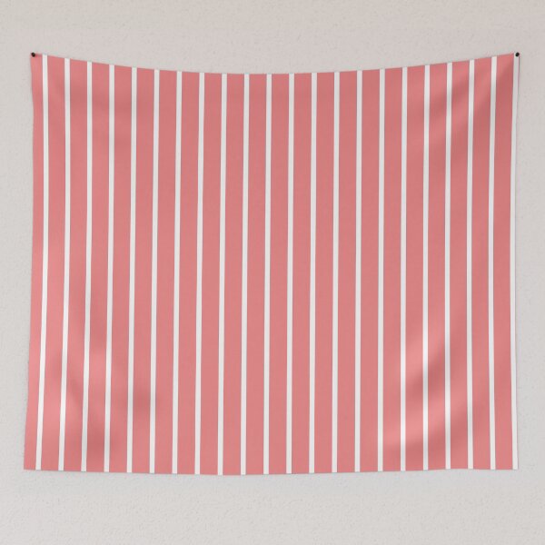 Item preview, Salmon pink stripes designed and sold by RishabhArts1.