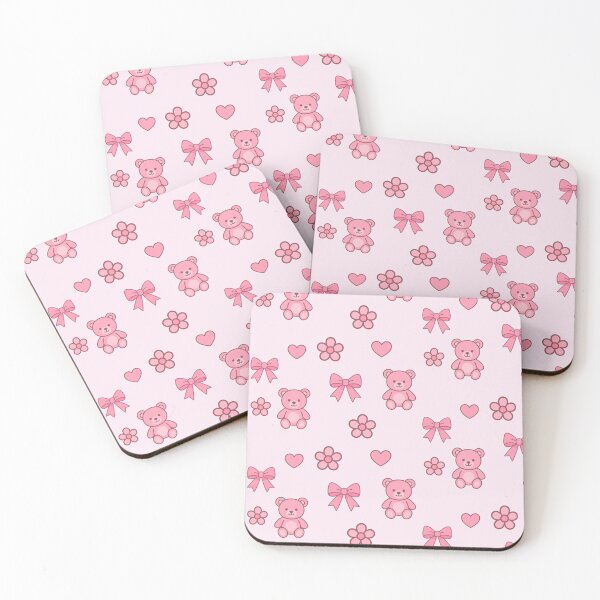Item preview, Coquette Pink  Sticker Pack – Cute Minimalist Vector Art designed and sold by jugglingelephant.