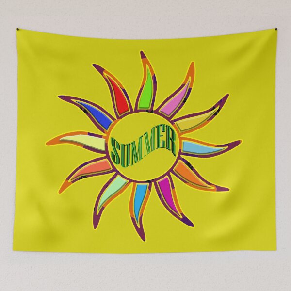 Item preview, Colorful Summer Sunburst designed and sold by mavicfe.
