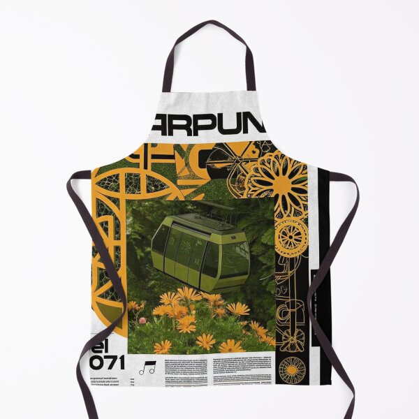 Item preview, Solarpunk: Eco Cable Car over a Blooming Garden designed and sold by Raw-Ink.