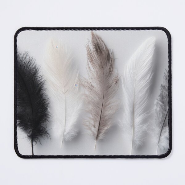 Item preview, Colorful feathers arranged in a row designed and sold by anytka.