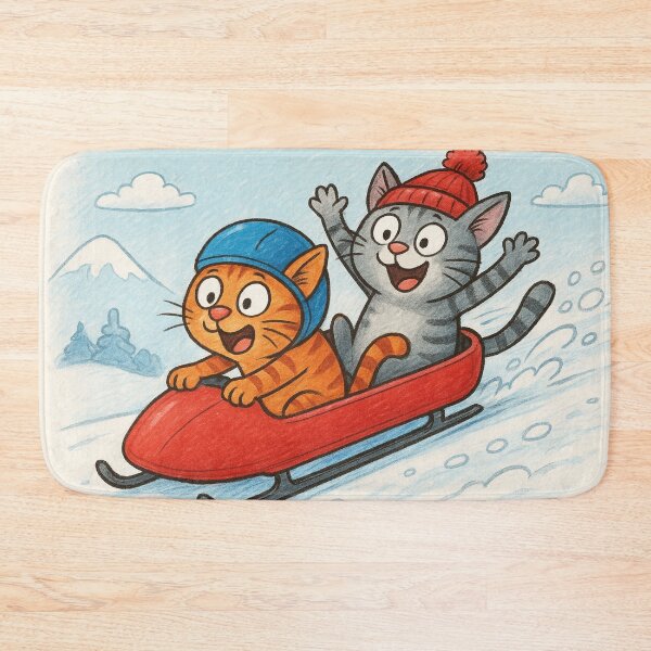 Item preview, Bobsledding, winter sports designed and sold by Mauswohn.