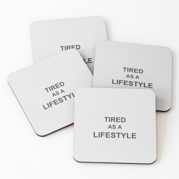 Item preview, Tired as a Lifestyle Funny Exhausted Relatable Burnout Gift designed and sold by wr3ckski.