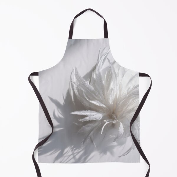 Item preview, White feather decor on light designed and sold by anytka.