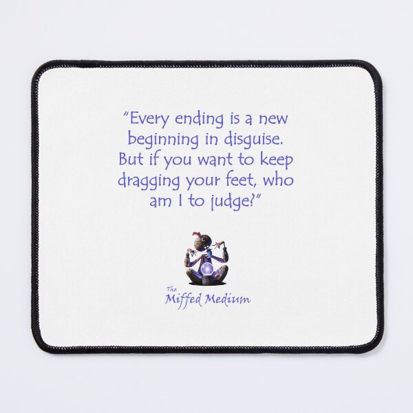 Item preview, The Miffed Medium - New Beginning designed and sold by WakeyWakeySakey.