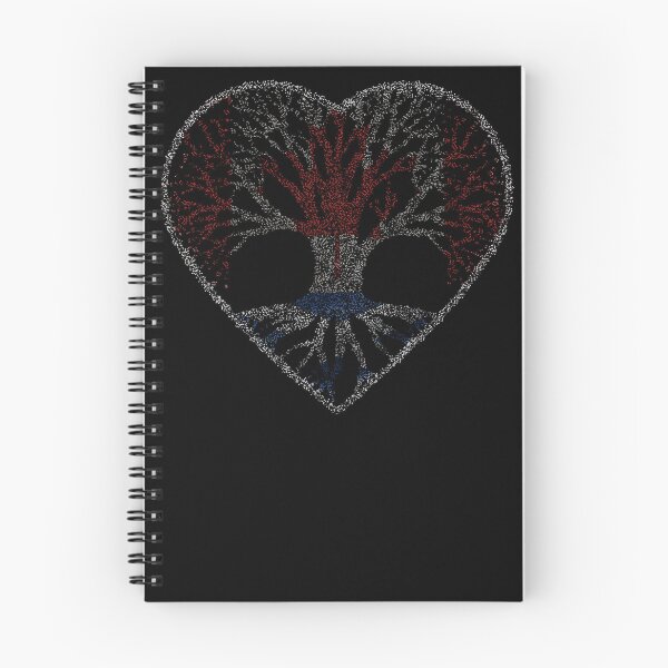 Item preview, The Heritage Heart | Scottish Blue Roots to Canadian Red Leaves Design designed and sold by Loom on the Loch.