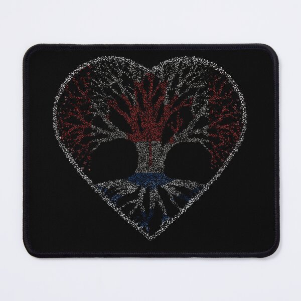Item preview, The Heritage Heart | Scottish Blue Roots to Canadian Red Leaves Design designed and sold by Loom on the Loch.