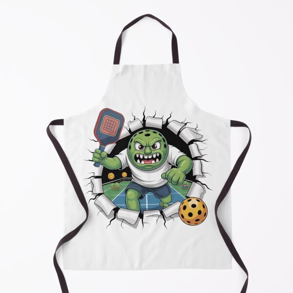 Item preview, Dramatic Pickleball Paddle Smash Court Chaos designed and sold by SportsT-Shirts.
