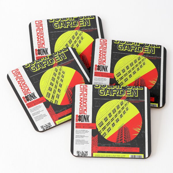 Item preview, SOLMPULL GARDEN: Solarpunk Architecture in Neon Tones designed and sold by Raw-Ink.