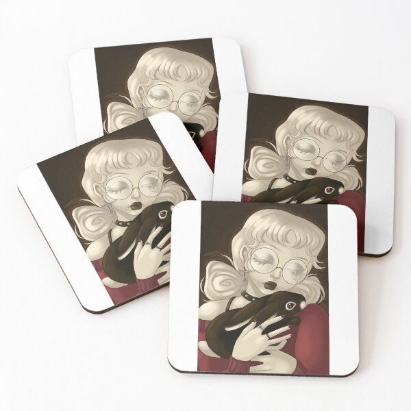 Item preview, girl holding rabbit designed and sold by rabidbly.