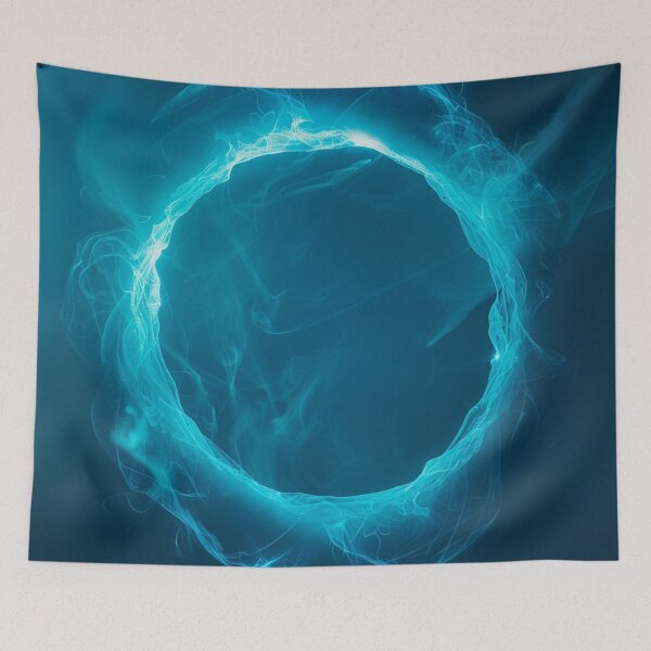 Item preview, Electric Drift — Turquoise Energy Ring designed and sold by LunaPoster.