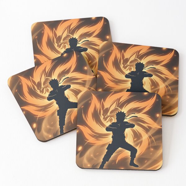 Item preview, Fox Spirit Silhouette - Orange Fire designed and sold by MugenAnime.