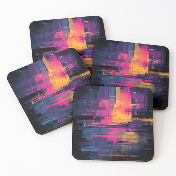 Item preview, Neon Chaos — Digital Glitch & Distortion designed and sold by MidArtForge.