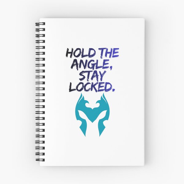 Item preview, Hold The Angle Stay Locked gaming quote designed and sold by SloganSauce.