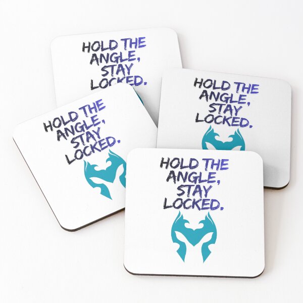 Item preview, Hold The Angle Stay Locked gaming quote designed and sold by SloganSauce.