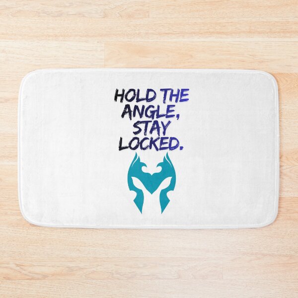 Item preview, Hold The Angle Stay Locked gaming quote designed and sold by SloganSauce.