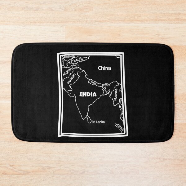 Item preview, South Asia Connections – Bold Regional Map Tee designed and sold by mashmosh.