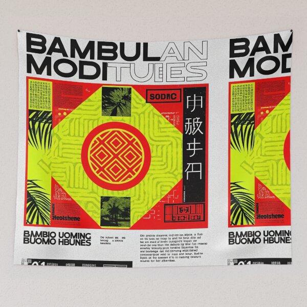 Item preview, BAMBULAN MODITUES: Solarpunk Geometry and Nature designed and sold by Raw-Ink.