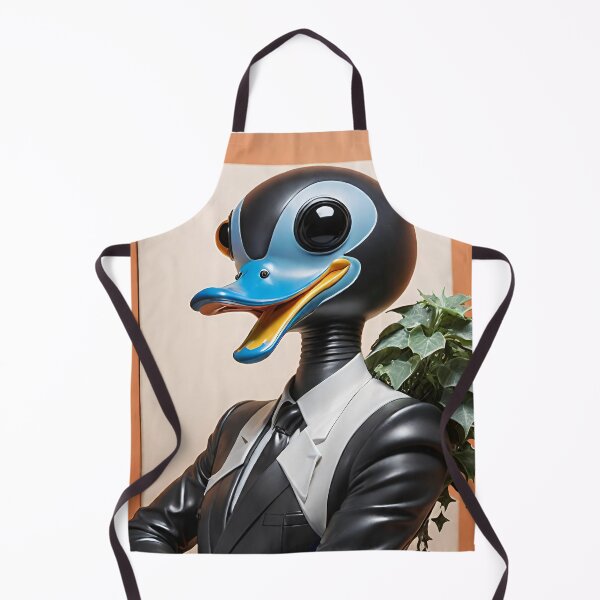 Item preview, Sophisticated Duck in a Suit – Surreal Anthropomorphic Character Art designed and sold by AIQUEERART.