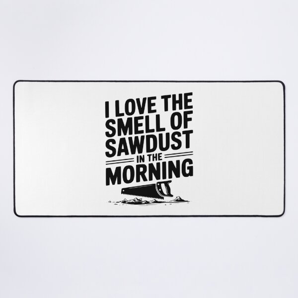 Item preview, I Love the Smell of Sawdust in the Morning designed and sold by Frank Ring.