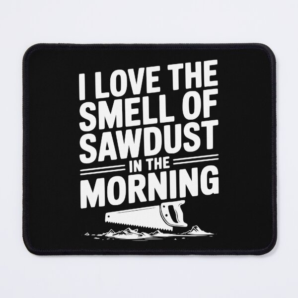 Item preview, I Love the Smell of Sawdust in the Morning designed and sold by Frank Ring.
