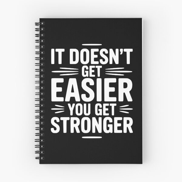Item preview, It Doesn't Get Easier You Get Stronger designed and sold by Frank Ring.