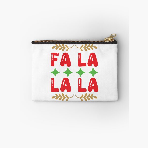 Item preview, Fa La La La La - Joyful Christmas Carol Lyric Design designed and sold by FuzionRaptor.