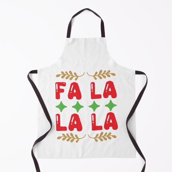 Item preview, Fa La La La La - Joyful Christmas Carol Lyric Design designed and sold by FuzionRaptor.