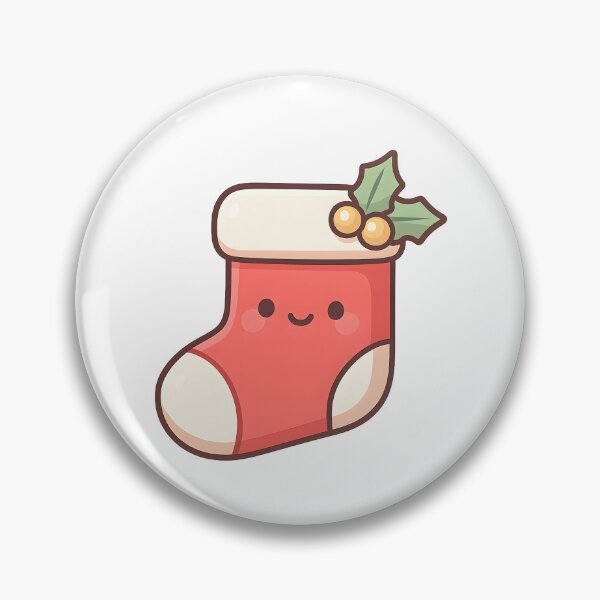 Item preview, Cute Christmas Stocking – Adorable Holiday Cartoon Design designed and sold by HUMORONCOTTON.