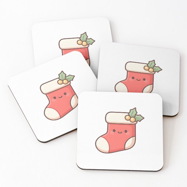 Item preview, Cute Christmas Stocking – Adorable Holiday Cartoon Design designed and sold by HUMORONCOTTON.