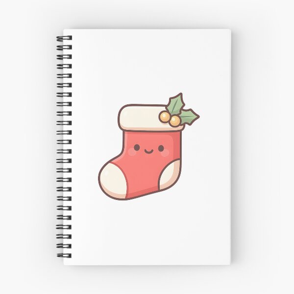 Item preview, Cute Christmas Stocking – Adorable Holiday Cartoon Design designed and sold by HUMORONCOTTON.