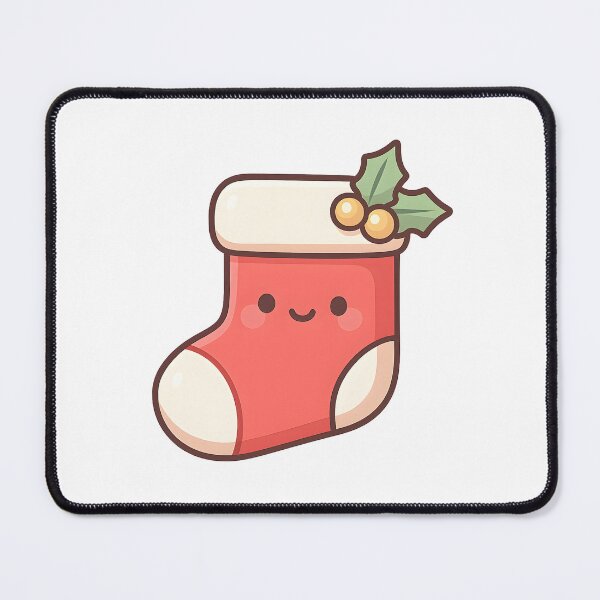 Item preview, Cute Christmas Stocking – Adorable Holiday Cartoon Design designed and sold by HUMORONCOTTON.
