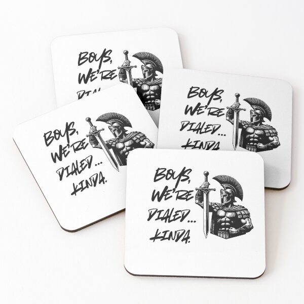 Item preview, Boys We’re Dialed Kinda designed and sold by SloganSauce.