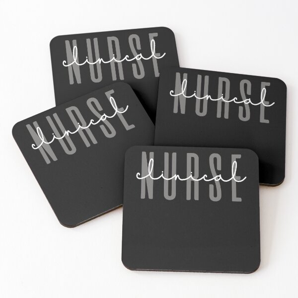 Item preview, Minimalist Clinical Nurse Typography designed and sold by JRRTs.