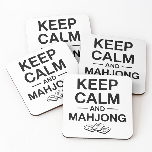 Item preview, Keep Calm and Mahjong designed and sold by Frank Ring.