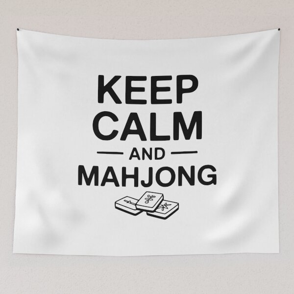 Item preview, Keep Calm and Mahjong designed and sold by Frank Ring.