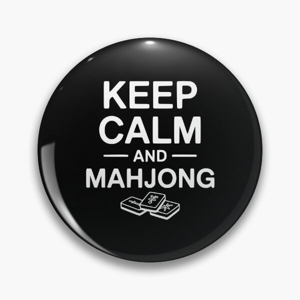Item preview, Keep Calm and Mahjong designed and sold by Frank Ring.