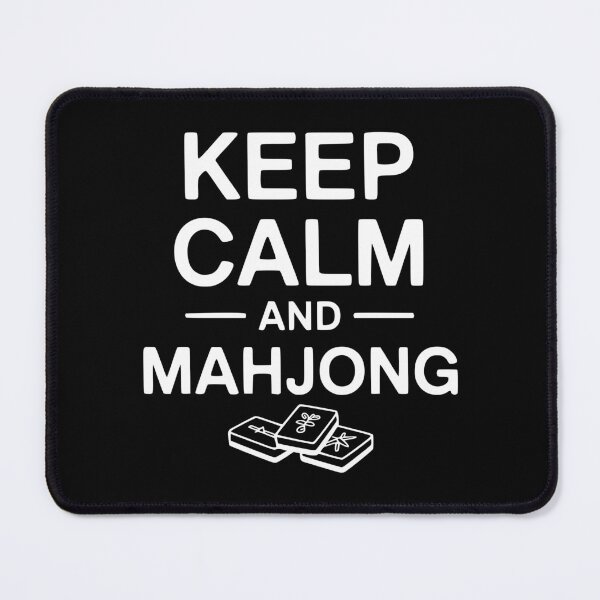 Item preview, Keep Calm and Mahjong designed and sold by Frank Ring.