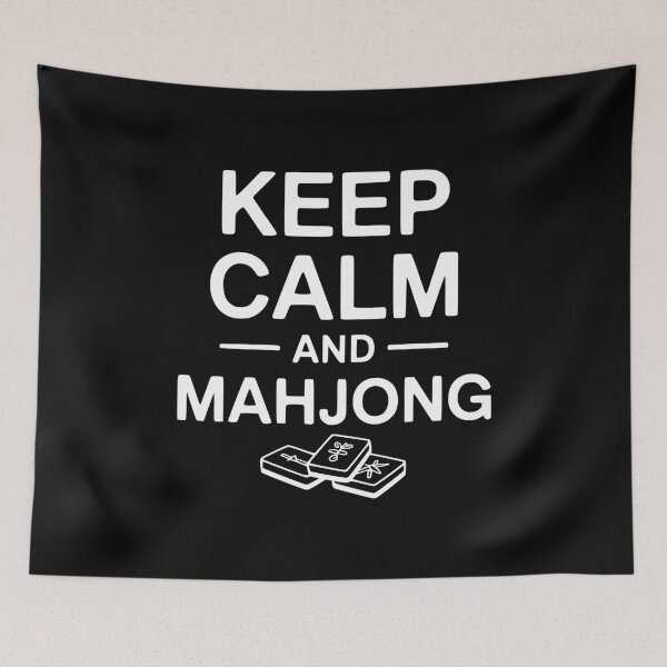 Item preview, Keep Calm and Mahjong designed and sold by Frank Ring.