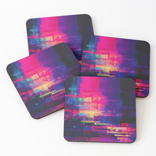 Item preview, Neon Chaos — Digital Glitch & Distortion designed and sold by MidArtForge.