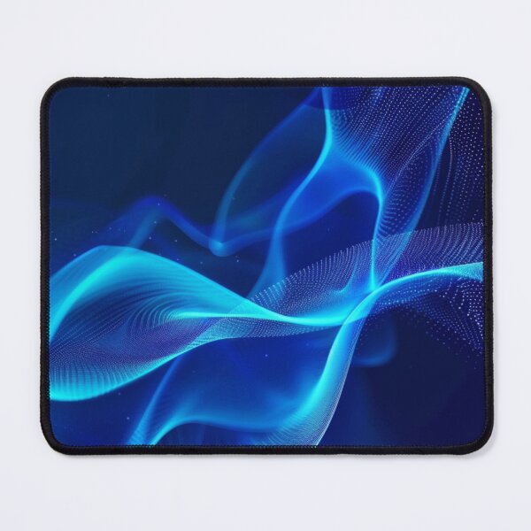 Item preview, Quantum Wave — Blue Energy Flow designed and sold by LunaPoster.