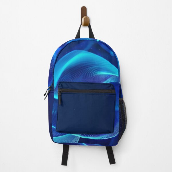 Item preview, Quantum Wave — Blue Energy Flow designed and sold by LunaPoster.