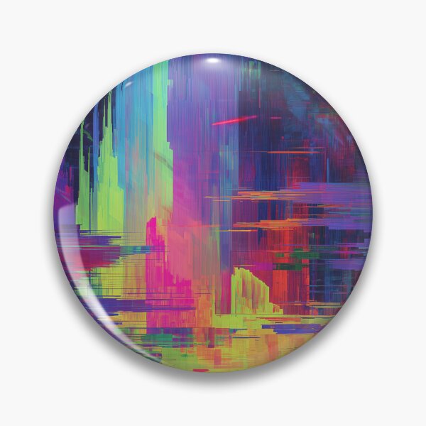Item preview, Neon Chaos — Digital Glitch & Distortion designed and sold by MidArtForge.