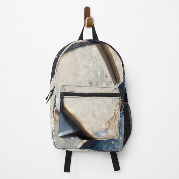 Item preview, Navy & Creme Metallic Cubist designed and sold by Harmonic_Layers.