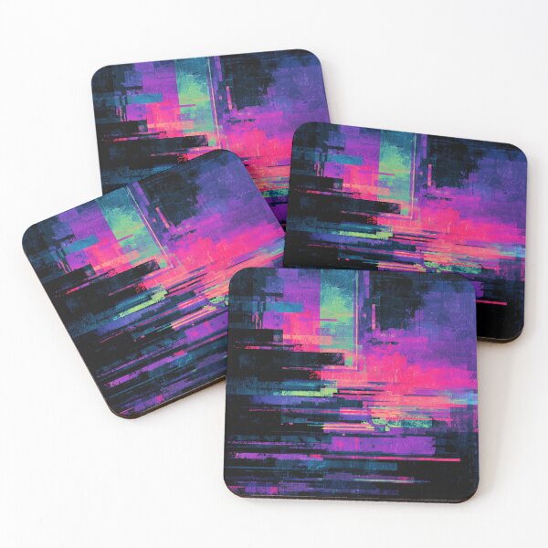 Item preview, Neon Chaos — Digital Glitch & Distortion designed and sold by MidArtForge.