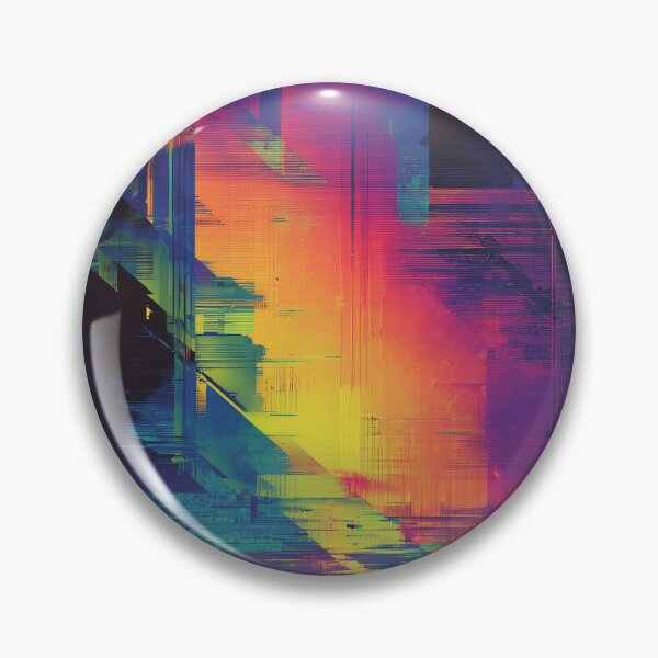 Item preview, Neon Chaos — Digital Glitch & Distortion designed and sold by MidArtForge.